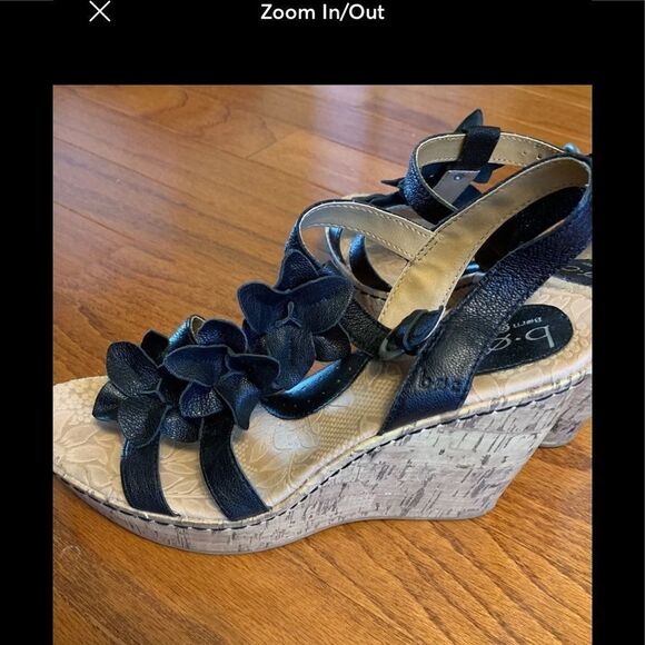 b.o.c. BORN Concepts 4” wedge size 10 - Picture 1 of 5